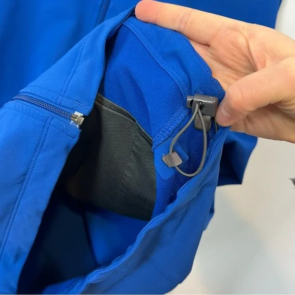 Patagonia men blue waterproof zip up jacket L - Picture 6 of 7